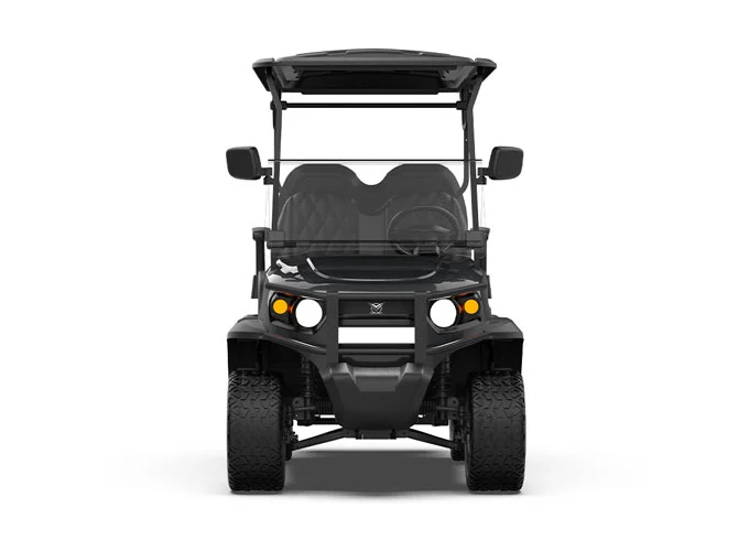 gfl 22 black seater electric lifted golf cart2