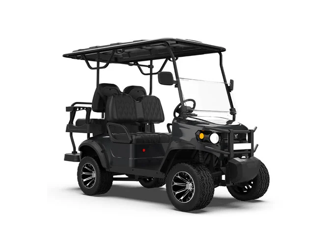 gfl 22 black seater electric lifted golf cart4