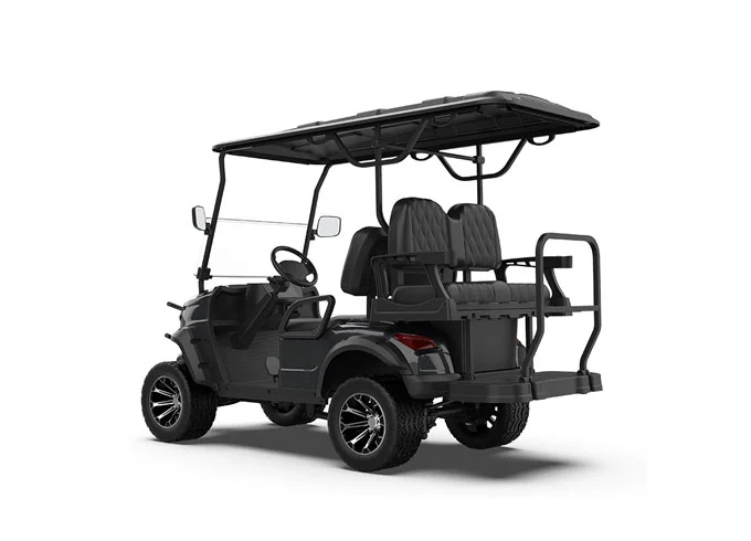 gfl 22 black seater electric lifted golf cart5