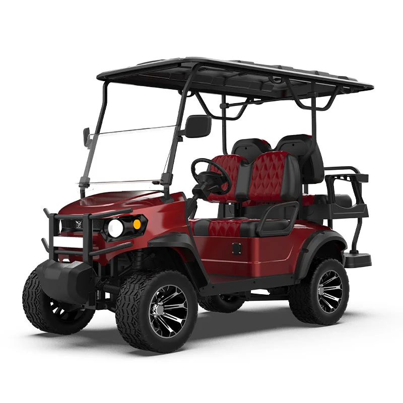 GFL 2 2 Red Seater carrello da Golf sollevato