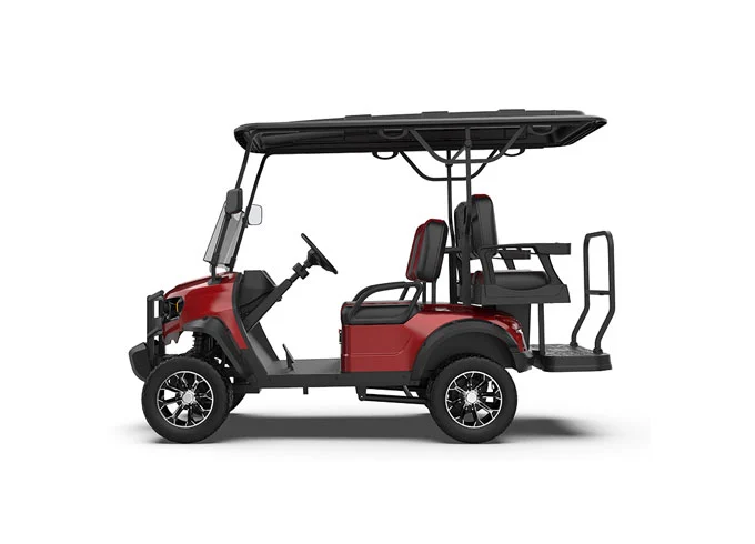 gfl 22 red seater electric lifted golf cart6