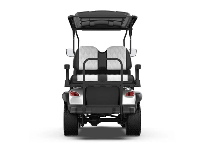 gfl 22 white seater electric lifted golf cart3