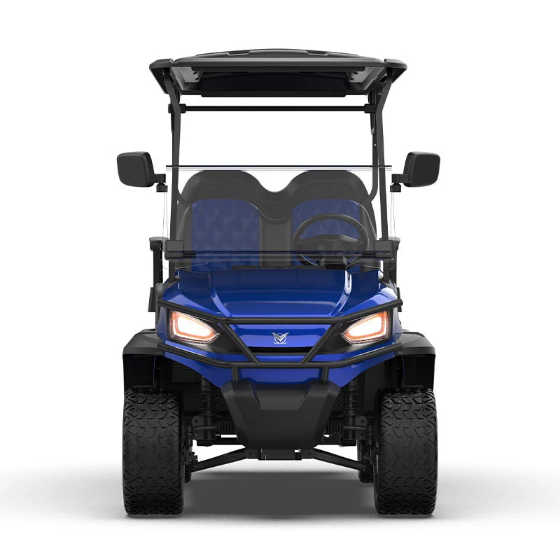 ggl 22 seater blue lifted golf cart2