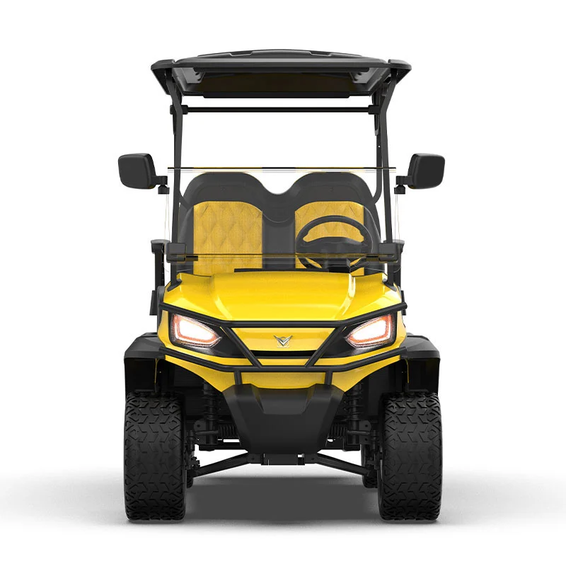 ggl 22 seater yellow lifted golf cart2